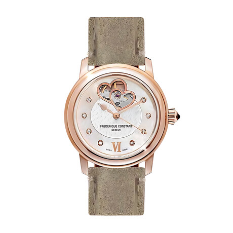 Frederique Constant Ladies Double Heartbeat Automatic // 310WHF2P4 // Pre-Owned