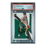 Payton Pritchard // 2020 Panini Immaculate Red #21/49 RC // Signed // PSA 8 Auto