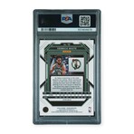 Derrick White // 2022 Panini Prizm Green // Signed // PSA 9 Auto Grade