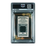 Jason Varitek // 2008 Topps A&G Framed Relics // Game Worn Memo // PSA 10 Grade