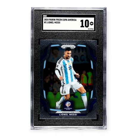 Lionel Messi // 2024 Panini Prizm Copa America // SGC 10 Gem Mint