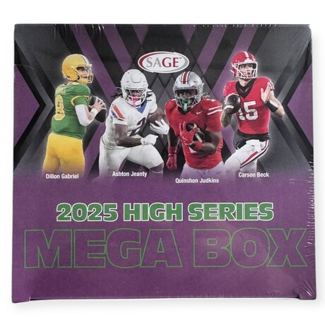 2025 Sage High Series Football Mega Sealed Box // 5 Autographs Per Box