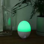 3-in-1 White Noise, Night Light & Bluetooth Speaker // White