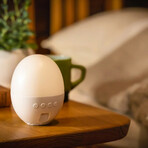 3-in-1 White Noise, Night Light & Bluetooth Speaker // White