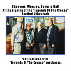 Legends of the Crease Autographed Lithograph - Framed  (16"x14")
