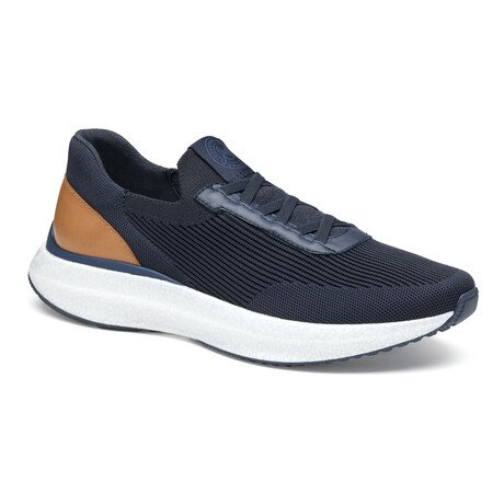 Briley Knit Jogger Sneaker // Navy (8)