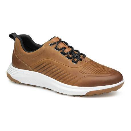 Amherst Gl1 Luxe Hybrid Leather Sneaker // Tan (8)