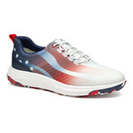 Amherst Gl1 Sport Hybrid Knit Sneaker // Red + White + Blue (8)