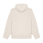 Skyline Textured Knit Pullover Hoodie // Ecru (XL)