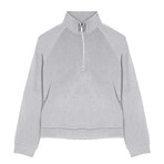 Skyline Textured Knit ¼ Zip Mockneck Pullover // Gray Mix (2XL)