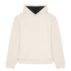 Skyline Textured Knit Pullover Hoodie // Ecru (XL)