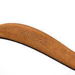 Domenico Ostrich Leather Belt // Antique Orix (44)