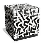 Intertwined Art Glass Cocktail Table