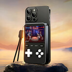 PowerBoy: 2-in-1 Retro Gaming Console & Fast-Charging Power Bank // Black