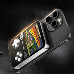 PowerBoy: 2-in-1 Retro Gaming Console & Fast-Charging Power Bank // Black