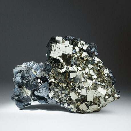 Sphalerite with Pyrite from Casapalca District, Huarochiri Province, Peru