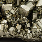 Genuine Pyrite Cluster from Huanuco Province, Peru