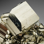 Genuine Pyrite Cluster from Huanuco Province, Peru