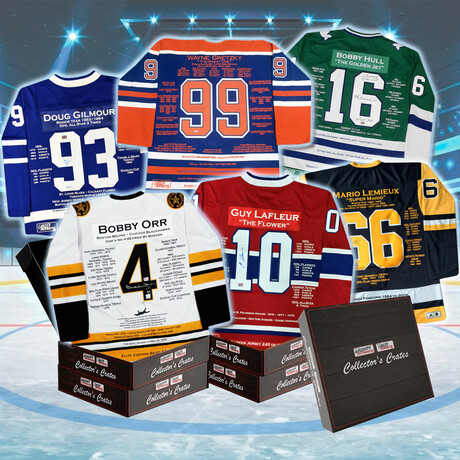 Collector's Crate // Career Jerseys Series // Limited to 30