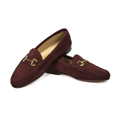 Millbank Bit Loafer (Gold Bit) // Burgundy (11.5)