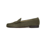 Cromwell Penny Loafer // Olive Green (8)