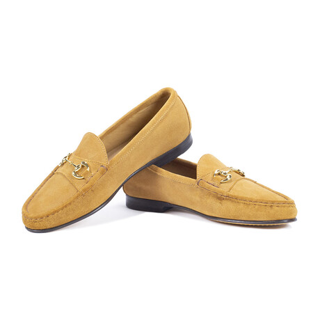 Millbank Bit Loafer (Gold Bit) // Caramel (7)