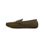 Alfred Penny Driving Loafer // Olive Green (8)