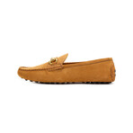 Barclay Bit Driving Loafer // Caramel (8)