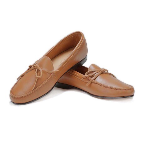 Shipley Tie Loafer // Caramel (8.5)