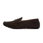 Alfred Penny Driving Loafer // Dark Brown (10)