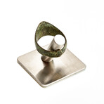 Medieval Bronze Archer's Ring // 13th-15th century AD