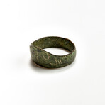 Medieval Bronze Archer's Ring // 13th-15th century AD