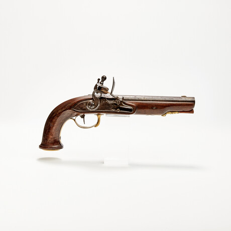 Antique European Flintlock Pistol // 1700's - early 1800's