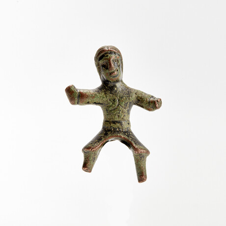 Celtic Bronze Warrior Figurine // 2nd-1st Century BC