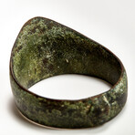 Medieval Bronze Archer's Ring // 13th-15th century AD