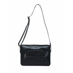 Tech Leather Laptop Sleeve // Black