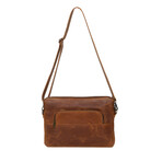 Tech Leather Laptop Sleeve // Sadle Brown