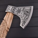 Carbon Steel Viking Axe // 7374