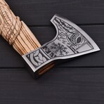 Carbon Steel Viking Axe // 7374