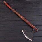 Carbon Steel Viking Axe // 7379