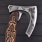 Carbon Steel Viking Axe // 7372