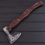 Carbon Steel Viking Axe // 7378