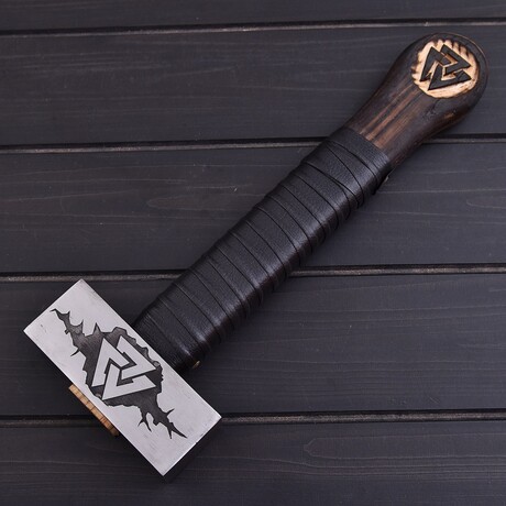 Carbon Steel Viking Hammer // 7381