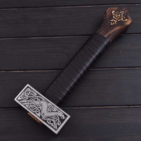 Carbon Steel Viking Hammer // 7380