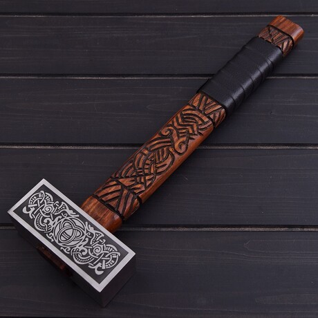 Carbon Steel Viking Hammer // 7371