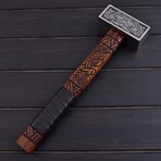 Carbon Steel Viking Hammer // 7371