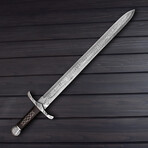 Damascus Celtic Sword // 7339