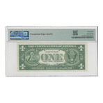 1957 B $ 1 Silver Certificate HIGH GRADE PMG 68 # 986
