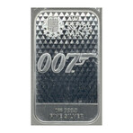 007 DIAMONDS ARE FOREVER  ONE TROY OUNCE