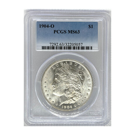1904 -O - NEW ORLEANS MORGAN DOLLAR MINT STATE 63
